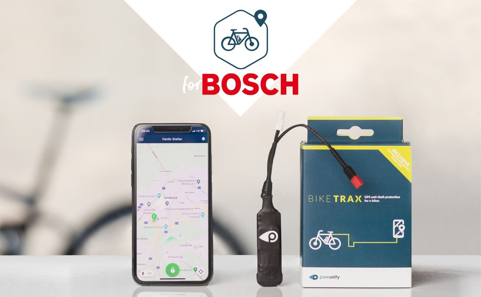 BikeTrax GPS Tracker for Bosch (Universal, Gen. 4)