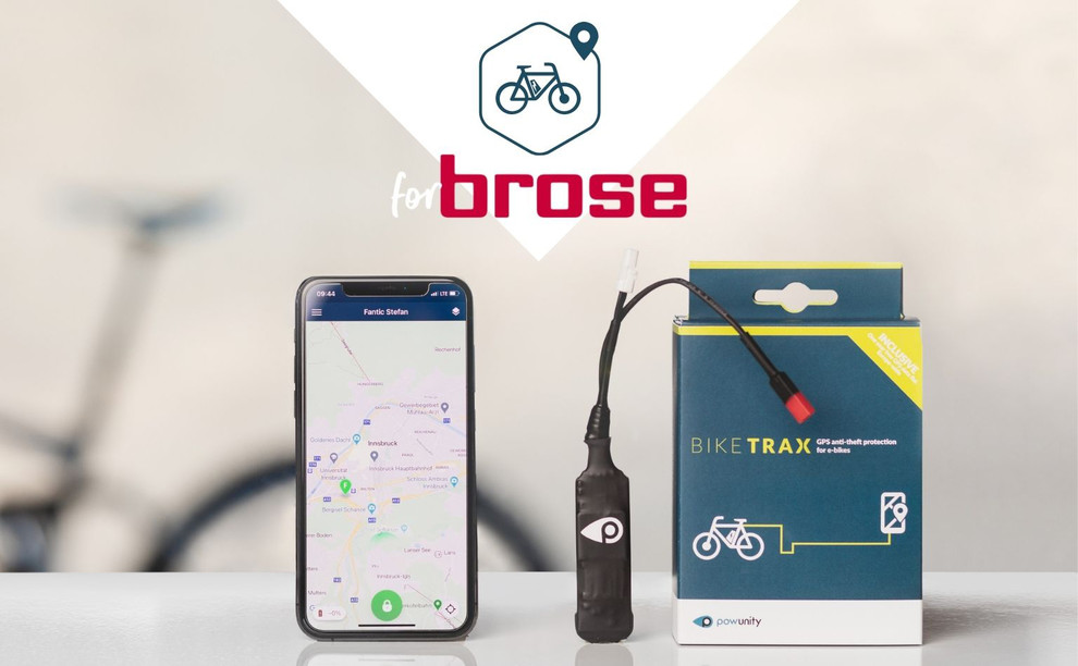 BikeTrax GPS Tracker for Brose