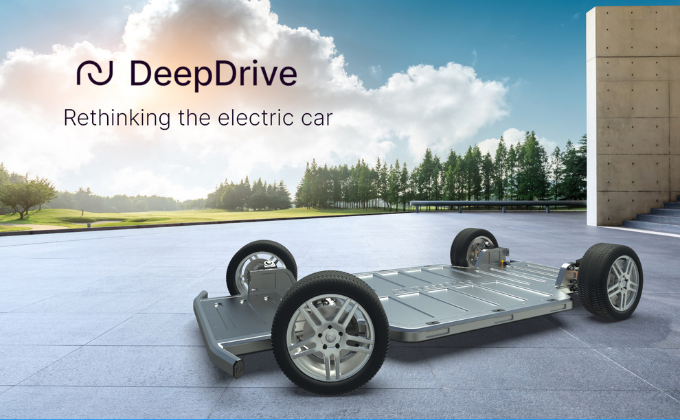Die DeepDrive E-Fahrzeugplattform